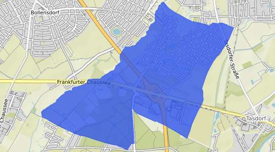 Bodenrichtwertkarte Fredersdorf Vogelsdorf Vogelsdorf
